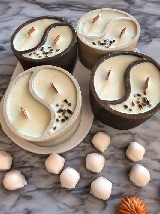 Vela Yin Yang - Manzana Verde & Vainilla